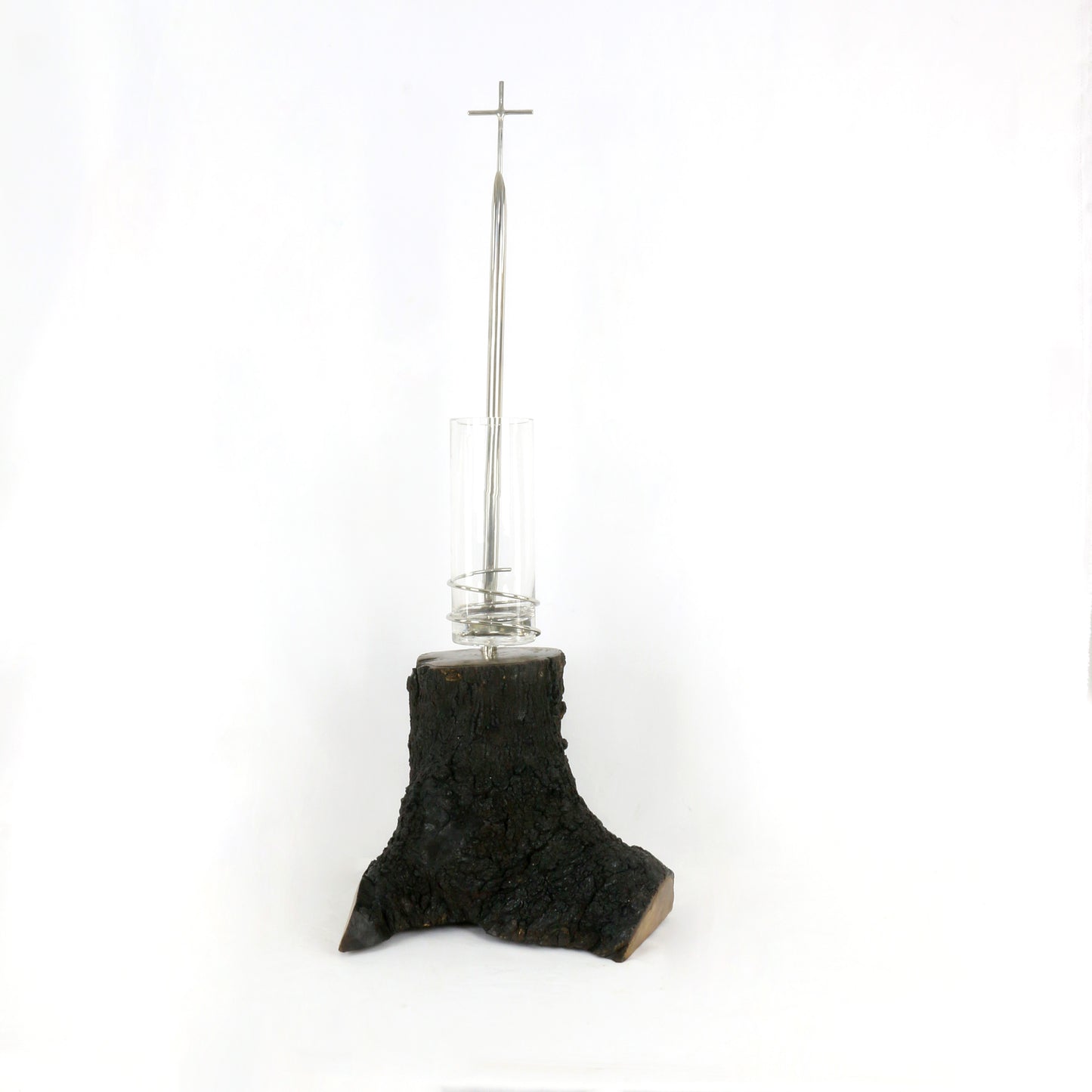 Sagrado Altar Madeira Carbonizada