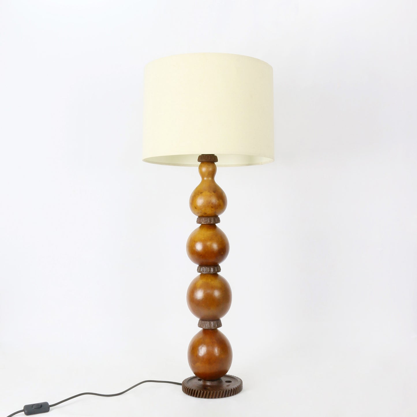 Luminária 4 Cabaças com cúpula