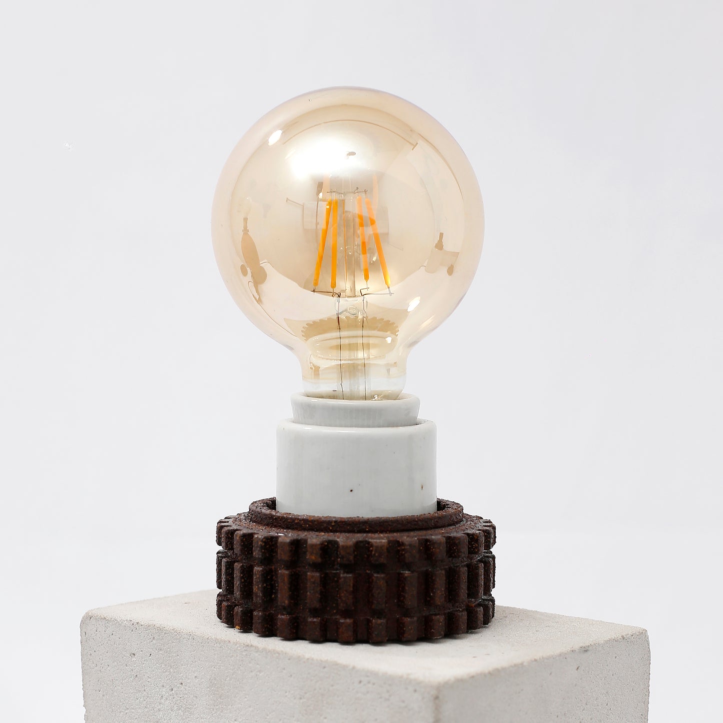 Luminária Concreta Luz No Quadrado 02