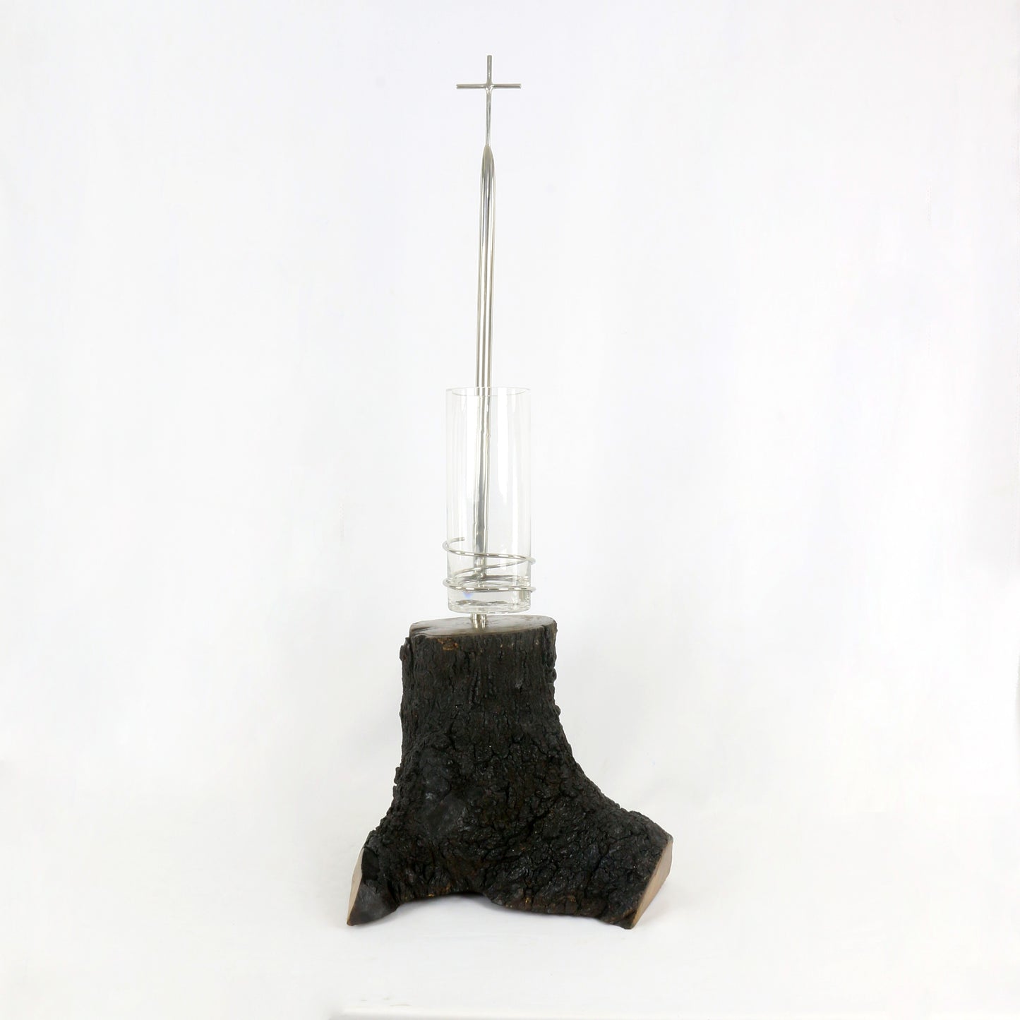 Sagrado Altar Madeira Carbonizada