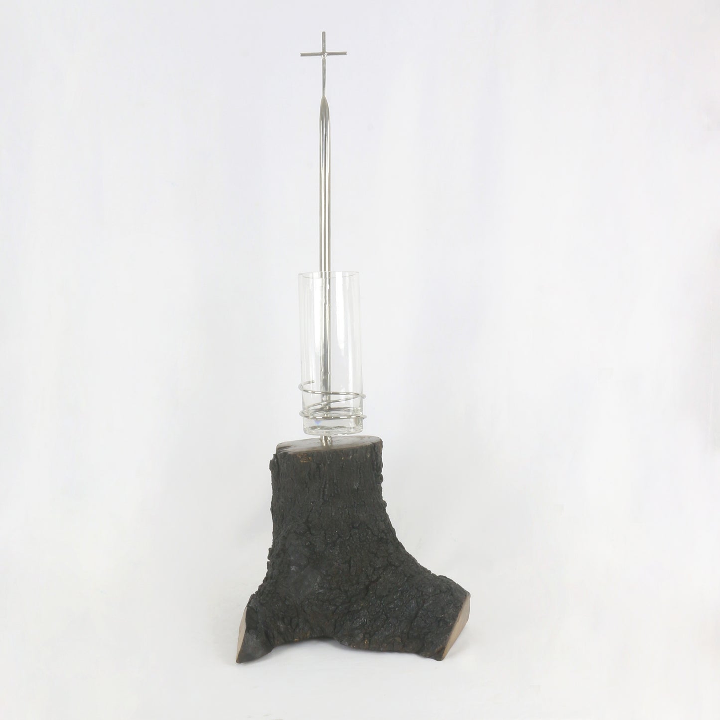 Sagrado Altar Madeira Carbonizada
