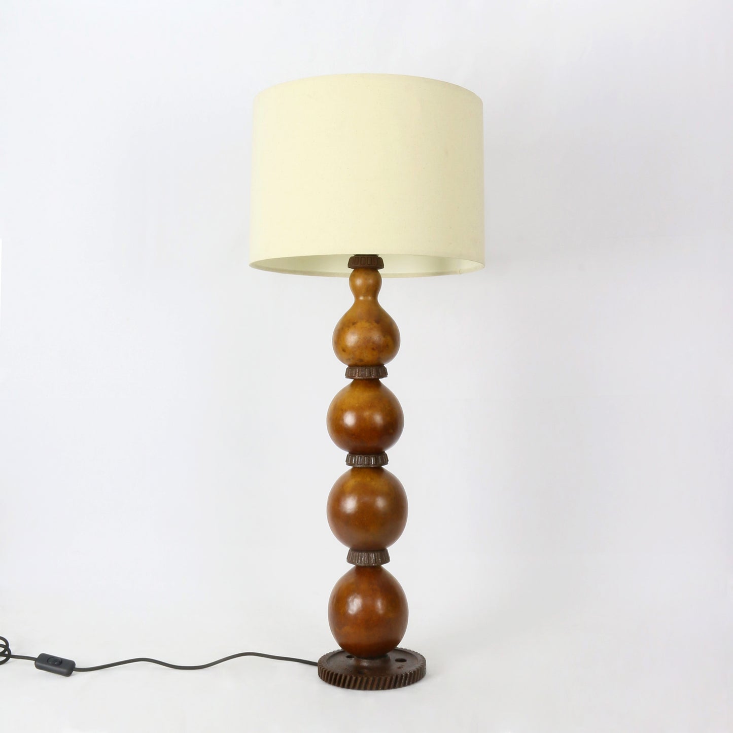 Luminária 4 Cabaças com cúpula