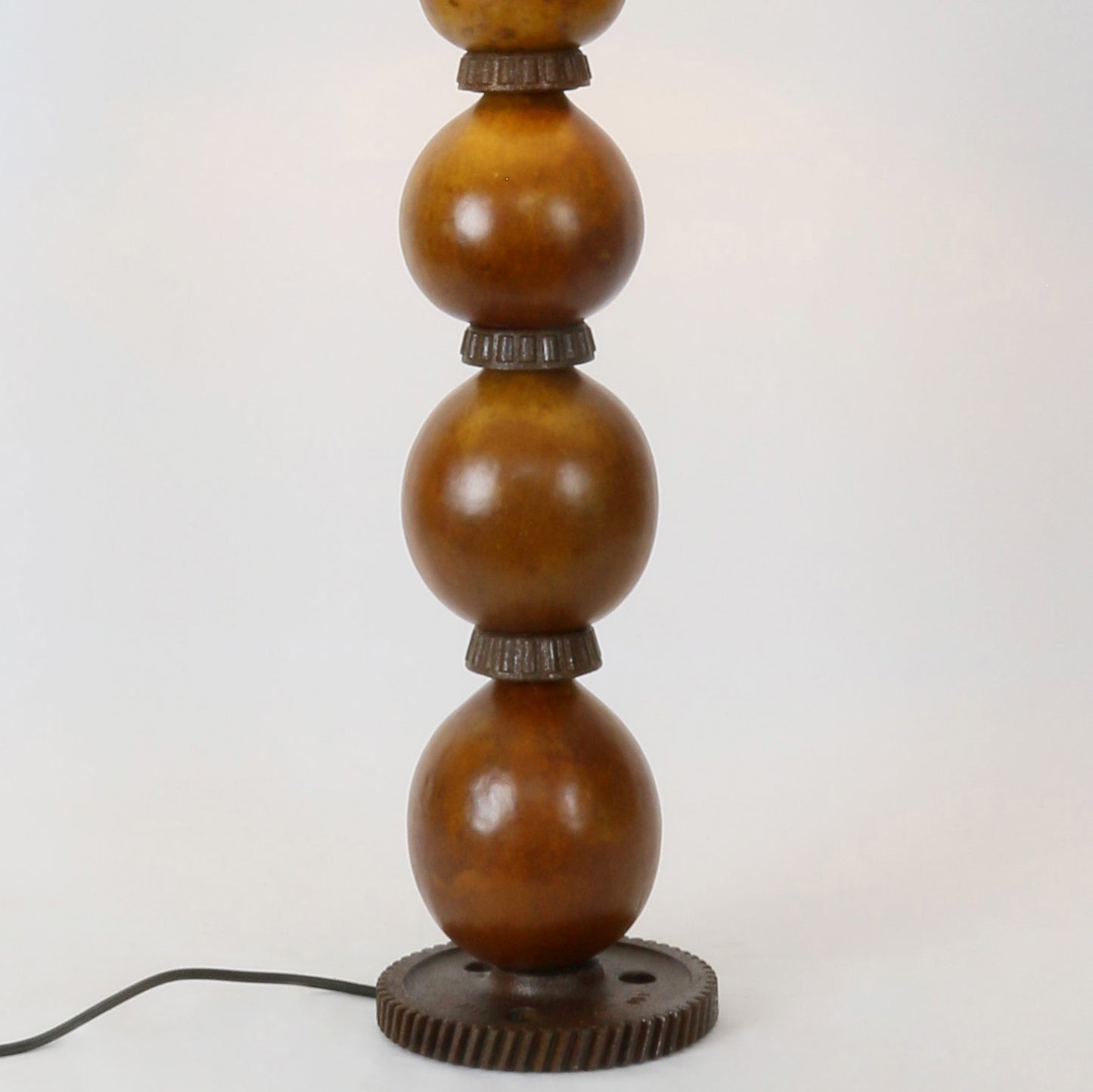 Luminária 4 Cabaças com cúpula